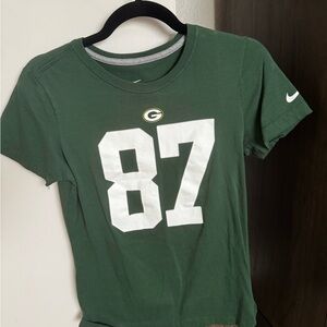 Nike Kids Green Graphic T-Shirt